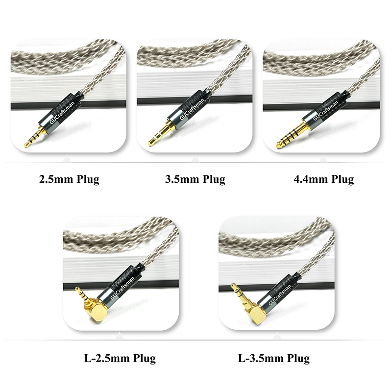 MMCX 6N Single-Crystal Silver IEM Upgrade Cable for SHURE SE846, SE535, Beyerdynamic DT 70 IE, DT 71 IE, DT 72 IE, DT 73 IE, Astell&Kern AK T9iE, AK T8iE Mk II, AK T8iE, Campfire Audio Iris, Grand Luna, Clara, Astrolith, Stellar Horizon, Vega, ATLAS - Image 6